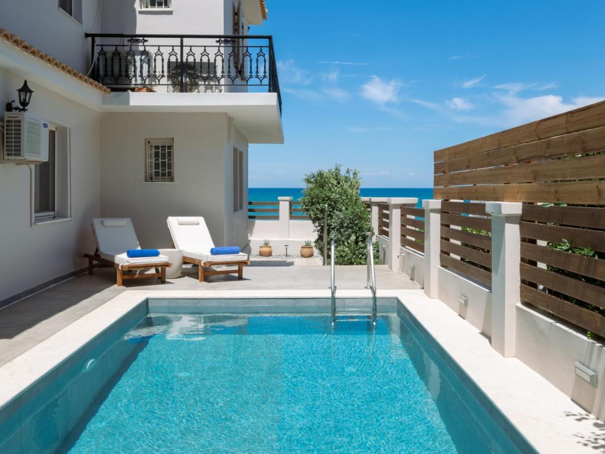 Villa Elizabeth - Seafront Classic Villa! อาร์กาซี ภายนอก รูปภาพ